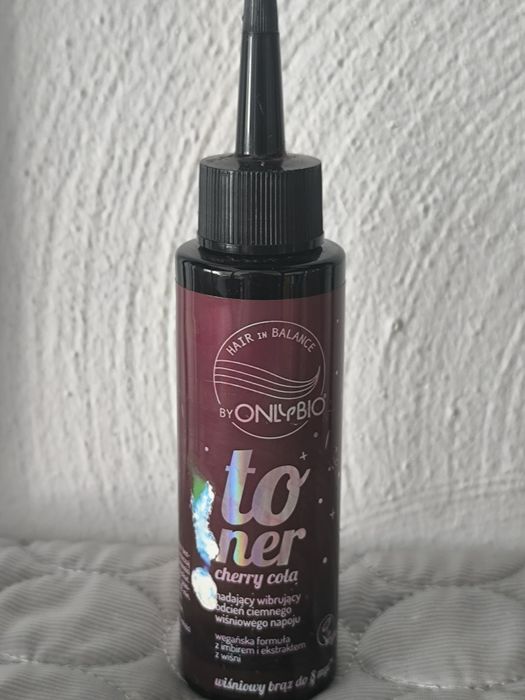 Toner do włosów wiśnia kola
