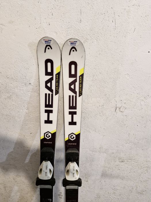 Head rebels 124 cm buty Rossignol