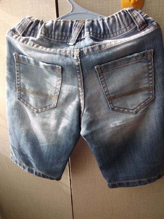 Шорти рубашка джинс 92-98см 110см.Denim Primark Tu