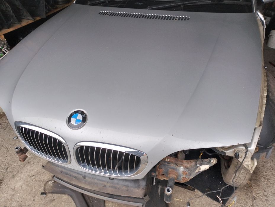 BMW E46 coupe cabrio maska titansilber