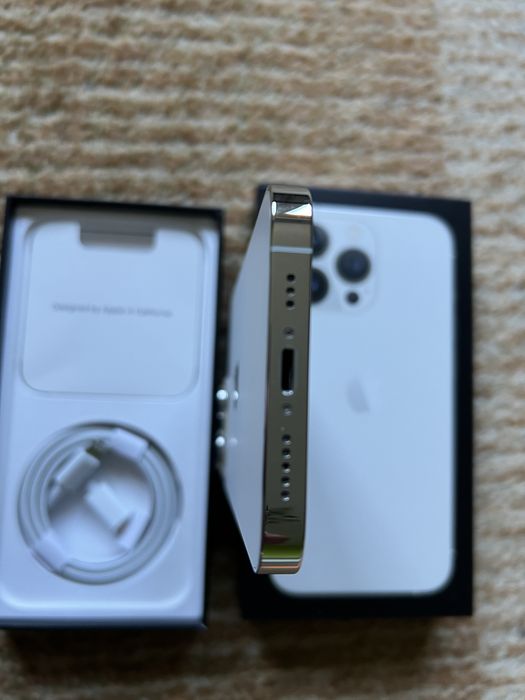 Iphone 13 Pro Silver 128Gb Stan Wzorowy