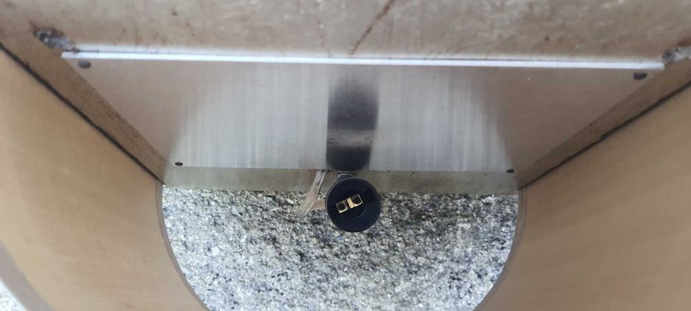 Aplique de Parede (estilo abajur)