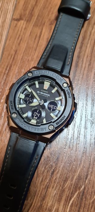 CASIO G-Shock GST-W120L-1AER, jak nowy Mirostowice Dolne • OLX.pl