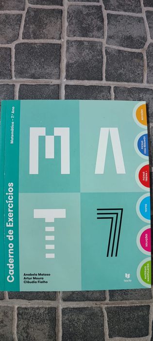 Caderno Exercícios Matemática 7º Ano MAT 7 Texto Editora Leya