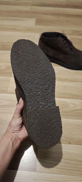 Zamszowe buty męskie,r.46(31 cm)!
