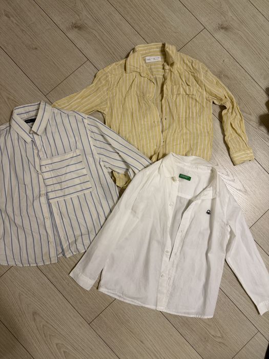 Сорочки Benetton i Zara