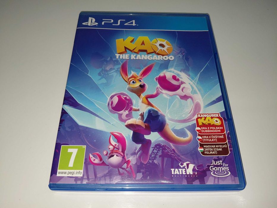 ps4 KANGUREK KAO mówią po polsku platformówka 3D dla dzieci, NA PŁYCIE