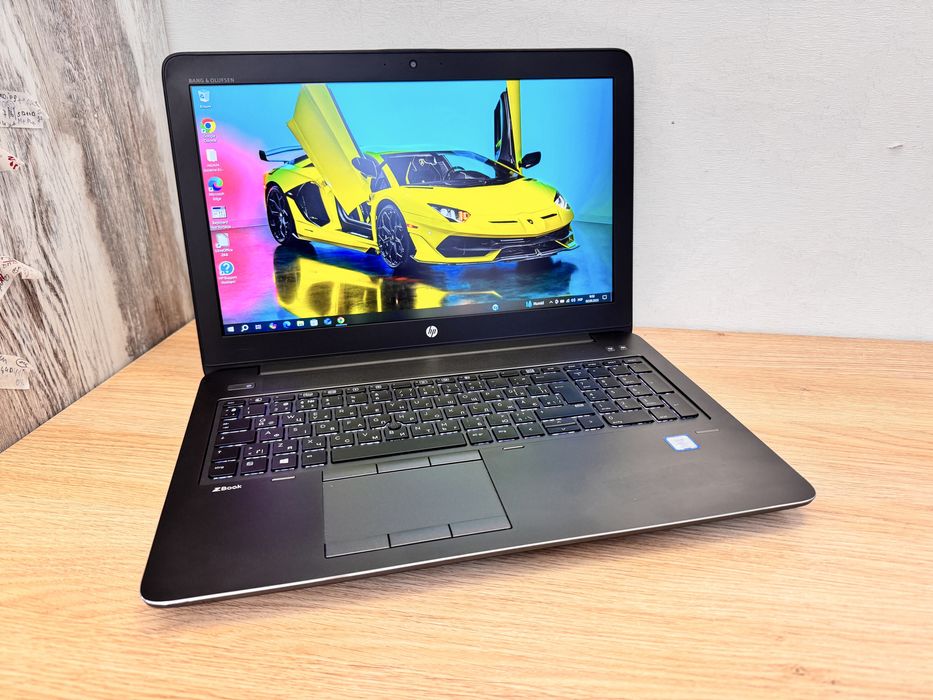 Потужний HP zBook 15 G4 FHD IPS nVidia M2200 i7-7820HQ/16-32/256-512