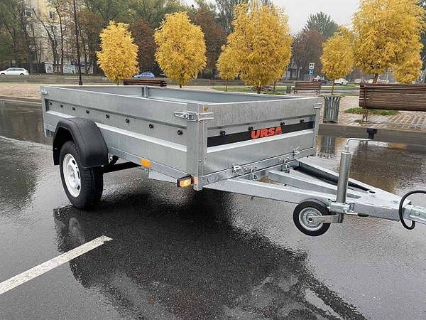 Прицеп причіп легкового автомобіля оцинкований