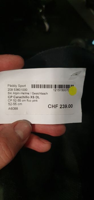 Kask narciarski CP CARACHILLO.