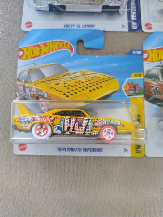 5×Hot Wheels Ford  Chevy KITT Plymouth Dodge