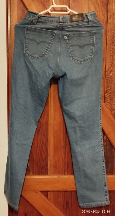 Calças de ganga mulher elásticas tam 34