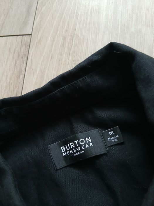 Czarna koszula męska M