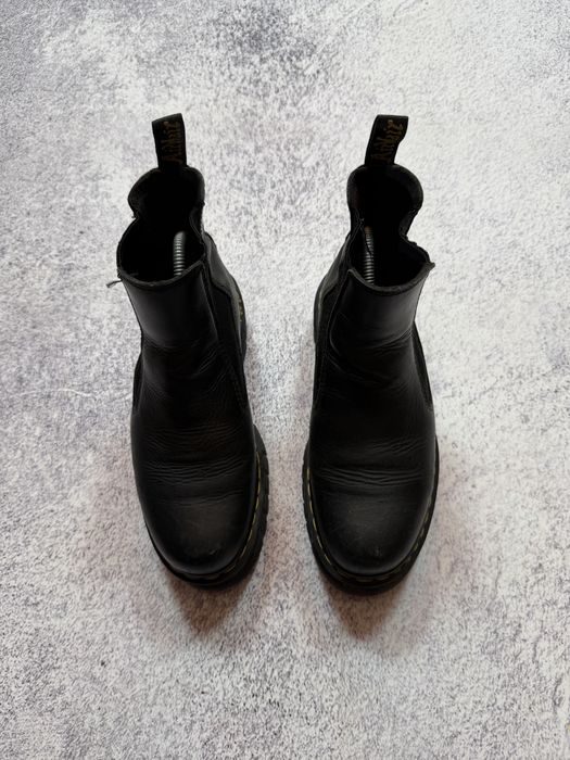 Оригинальные черные женские ботинки челси модели Dr. Martens Aud — zdjęcie 3