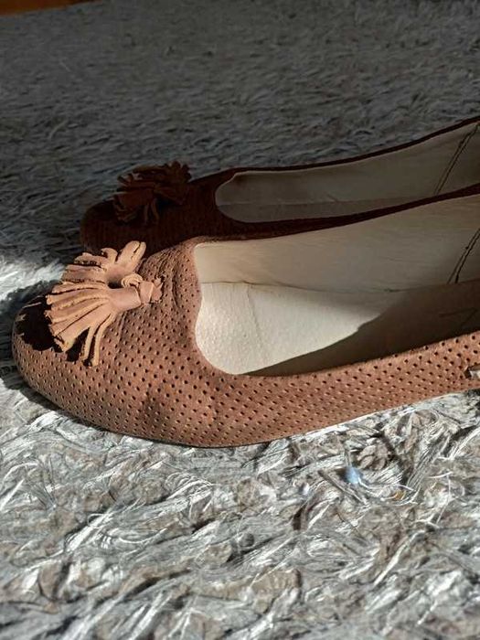 Baleriny półbuty lordsy zapato