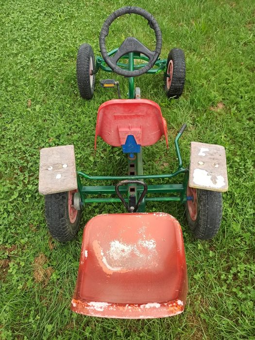 Gokart BERG Quad, samochód na pedały, duży, mocna konstrukcja