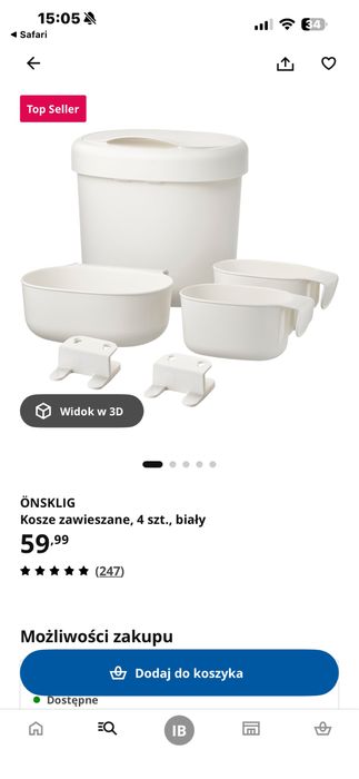 Łóżeczko plus przewijak