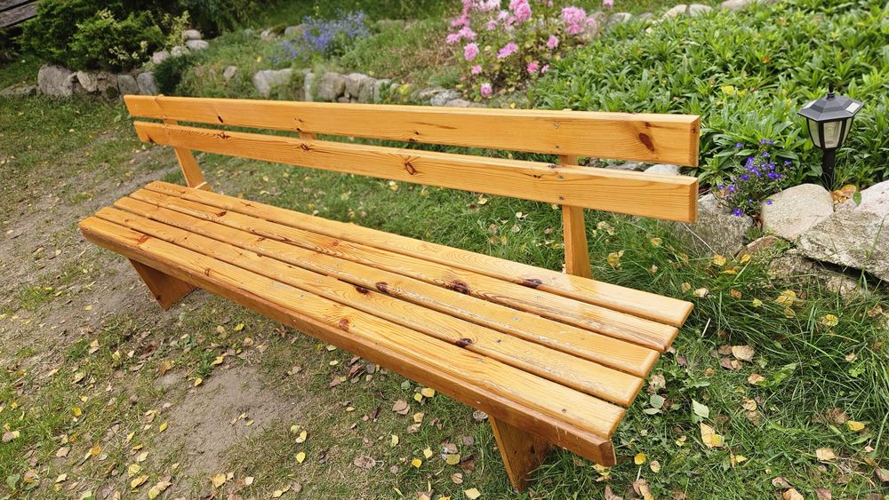 Ławka drewnia sosnowa 230 cm