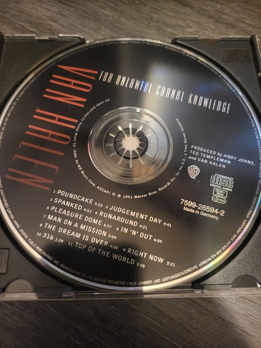 CD Van Halen - For Unlawful Carnal Knowledge