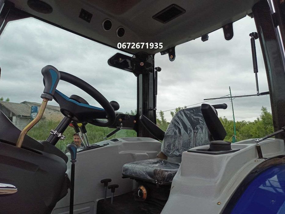 Мінітрактор Файтер TE-504CRD з кондиціонером, реврерсом Доставка-0 грн