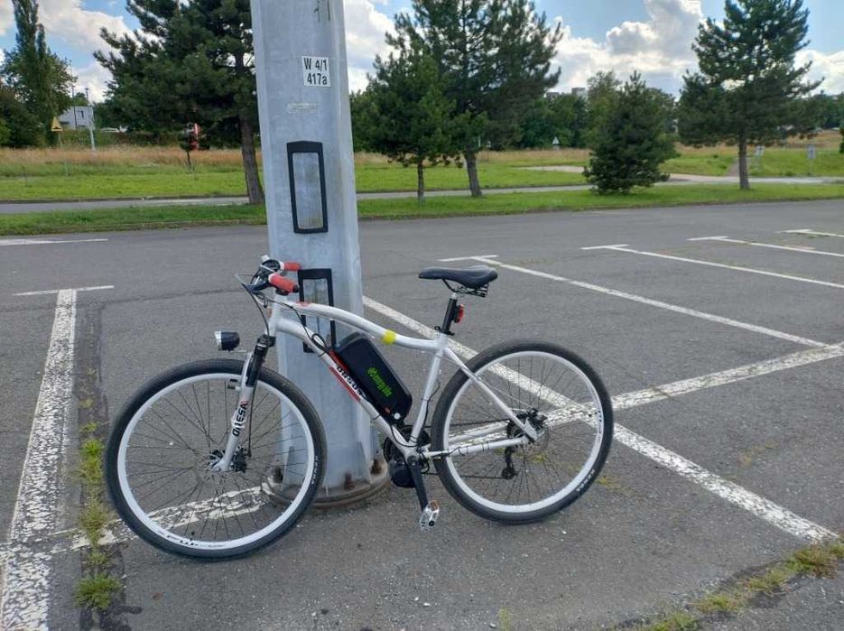 Rower elektryczny 48V rama alu, amortyzator