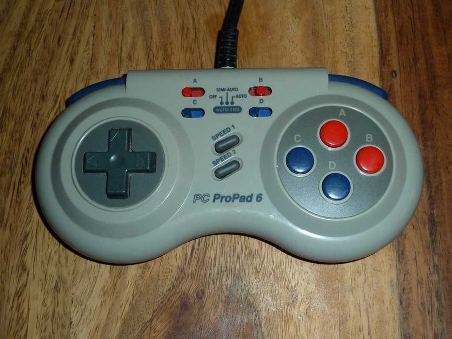 Joystick/Gamepad RETRO PC - INTERACT PC PROPAD BOX -gameport- 1996 r.