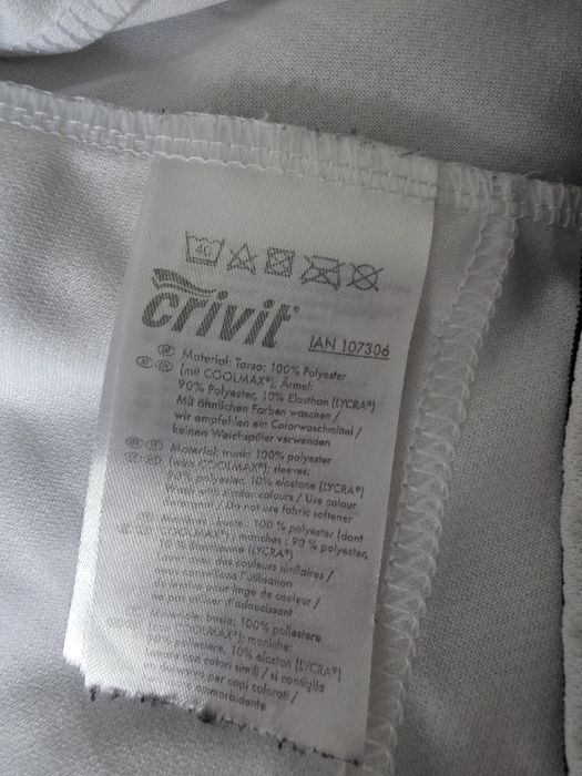 Велофутболка джерсі Crivit  великого розміру