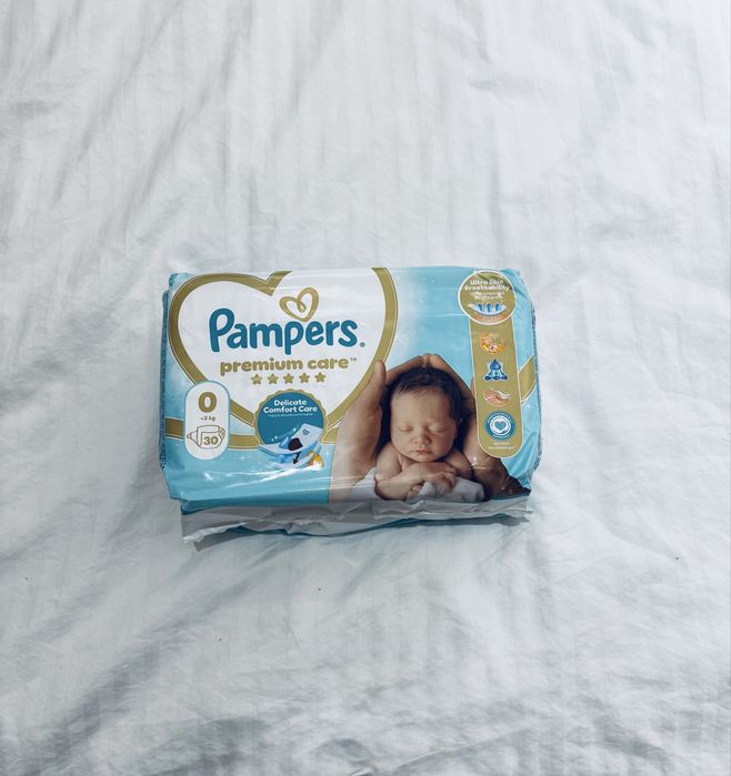 Pampers premium care 0 30 szt. NIEOTWARTE