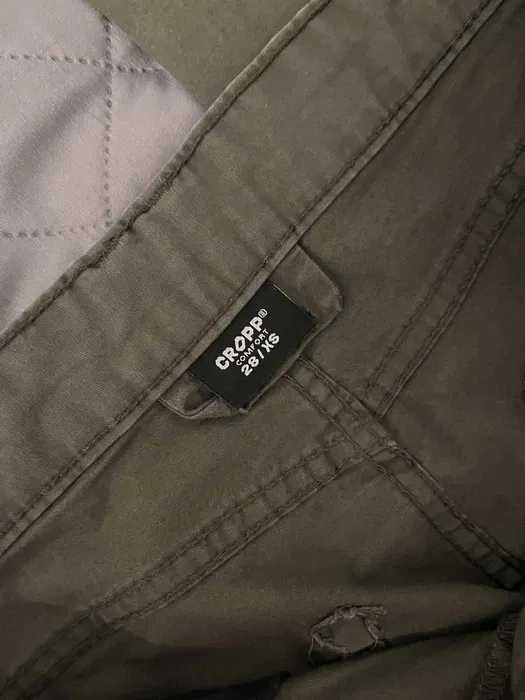 Spodnie cargo Cropp – khaki, rozmiar 28/XS