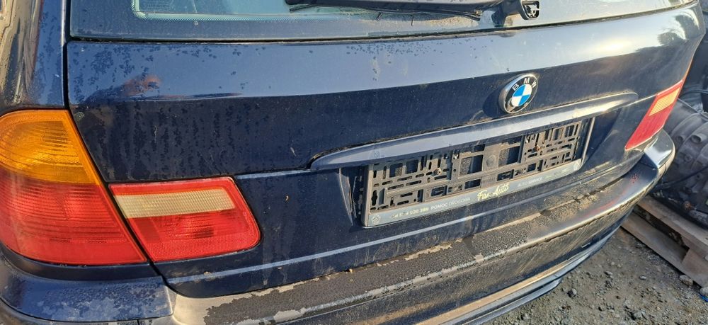 Bmw e46 Maska Klapa Zderzak M Pakiet Dunkelblau  263/5