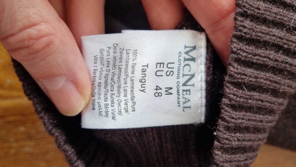 Sweter McNeal wełna męski r. M