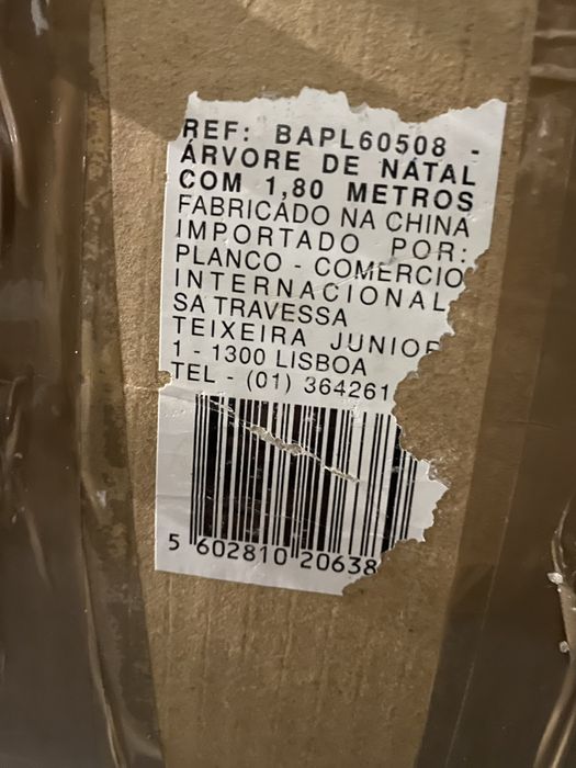 Árvore de Natal 1,80m