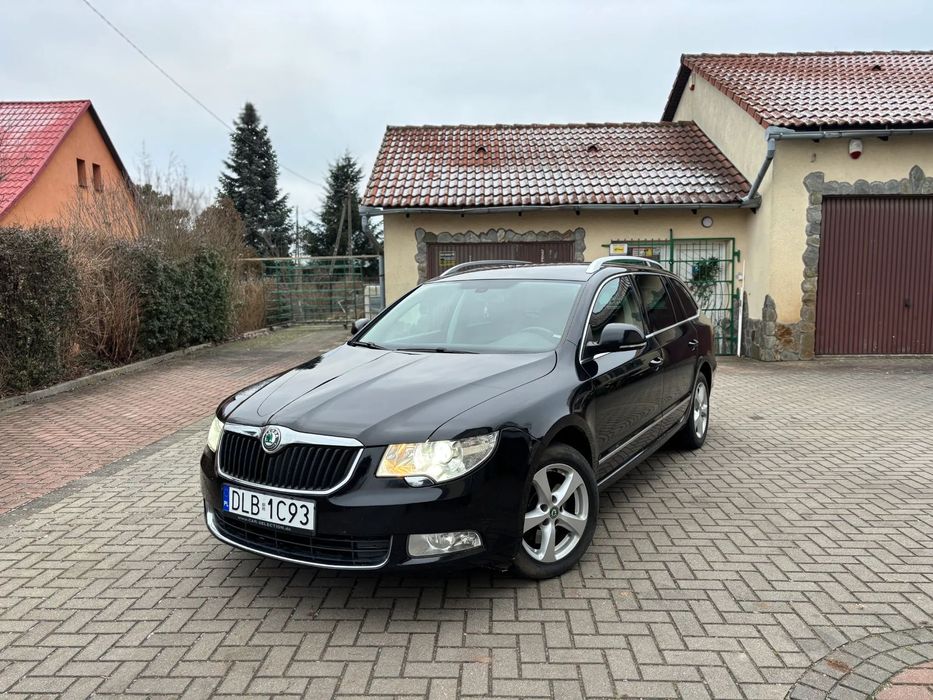 Skoda Superb nowe wtryski z gwarancją, skórzany środek, mały przebieg