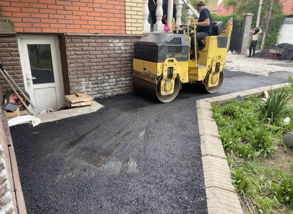 Асфальтирование Укладка асфальта и тротуарной плитки Асфальтування Одеса