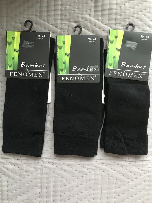 Nowe męskie skarpetki rozmiar 39-41 trzy pary