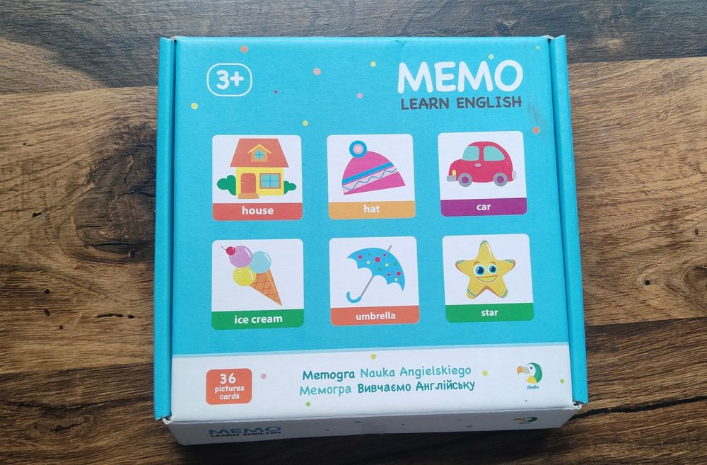 Gra Memory 3+ 36 kart