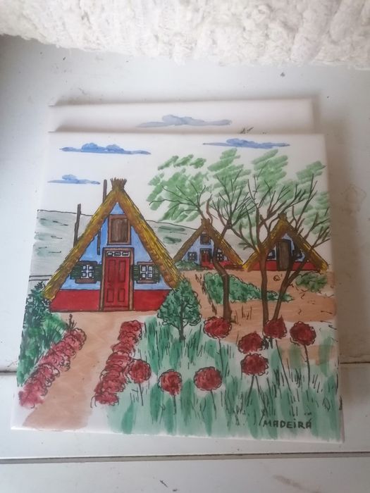 Azulejos pintados à mão