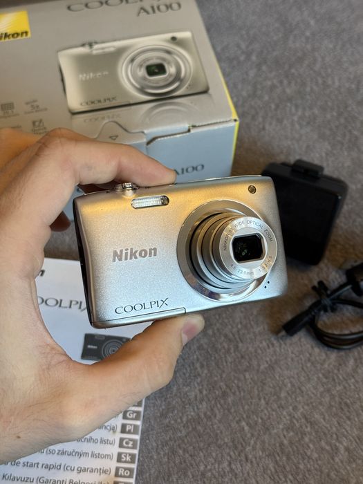 Aparat Cyfrowy Nikon Coolpix A100 jak nowy viral 20mpx analog piekne
