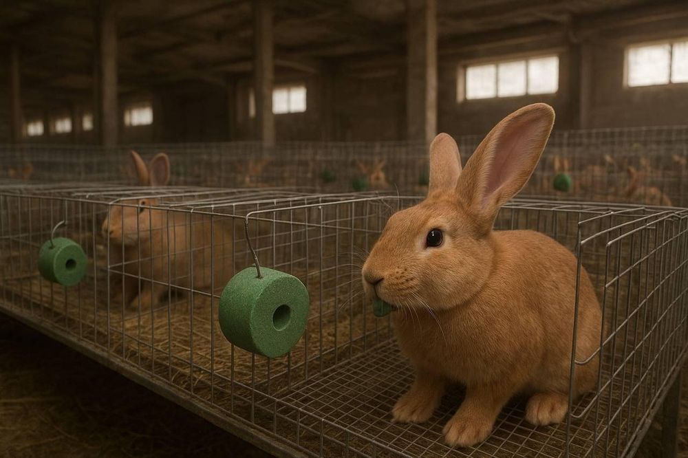 Мінеральна кормова добавка для кролів