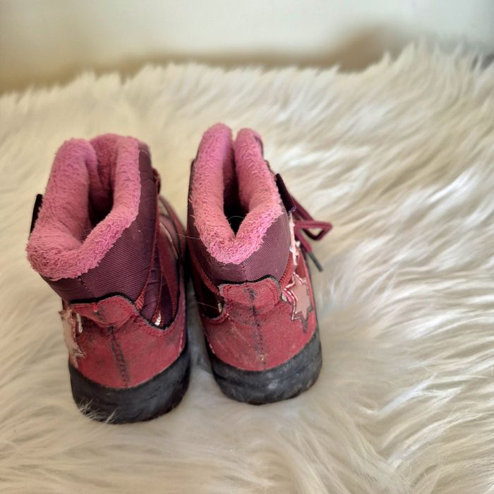 Buty zimowe dla dziewczynki śniegowce kozaki rozmiar 23 Nelli Blue