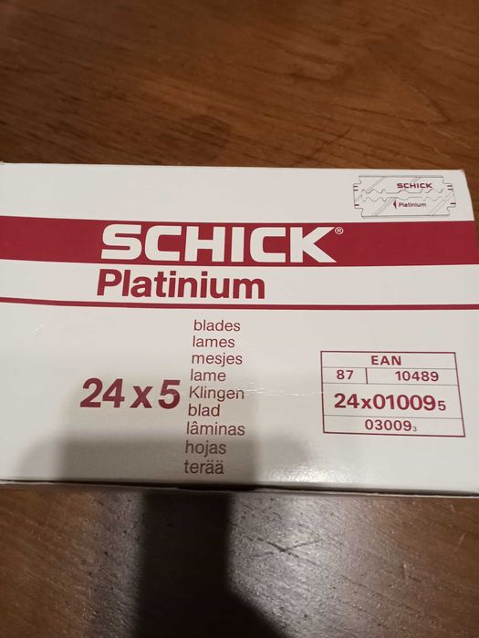 Lâminas da barbear Schick Super Platinium