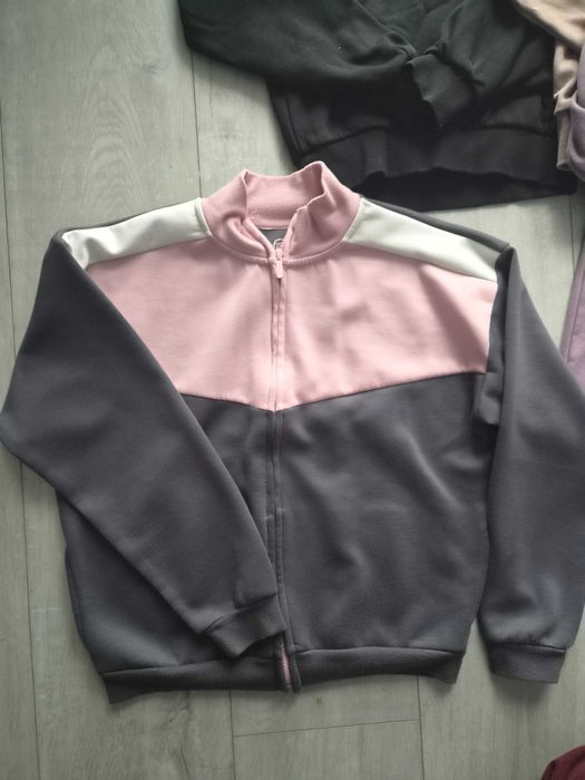 Zestaw dziewczęcych bluz, bluzeczek 158/164 H&M, 4f, Cool Club