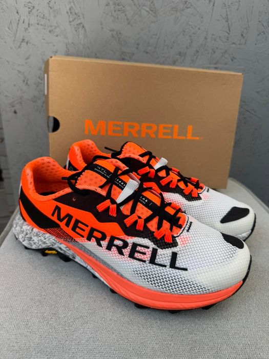 Nowe byty sportowe do biegana MERRELL MTL LONG SKY 2 pomarańczowe 42
