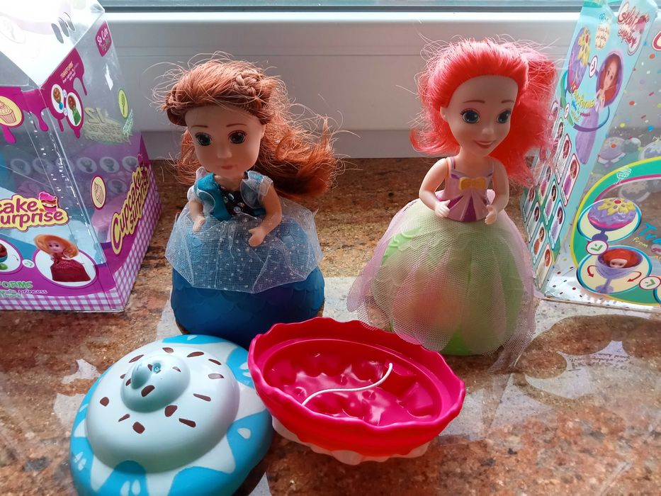 Cupcake suprise babeczka z niespodzianką laleczki 2 szt.