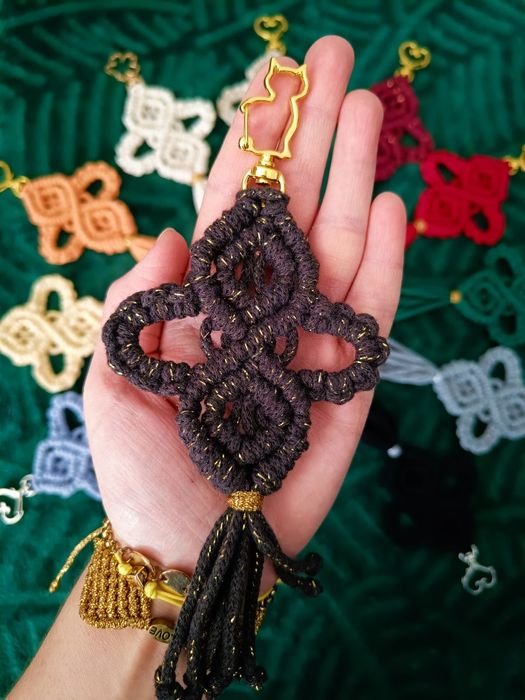 Breloki w stylu Boho, na szczęście koniczyn,serce,kot, prezent. Różne