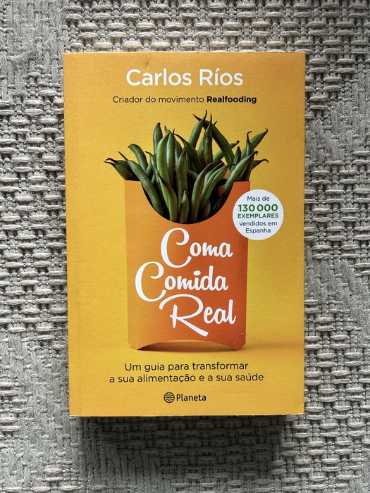 Livro Coma comida real