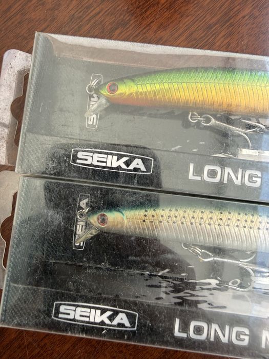 SEIKA Long Minnow 15cm – Floating – Novos e Selados