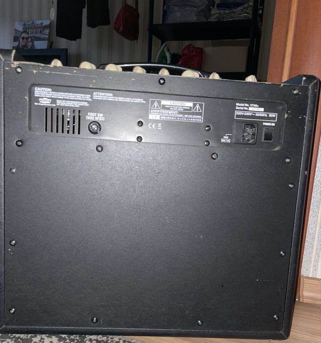 Гітарний комбопідсилювач VOX Vt40+, 60Вт (Ламповий)