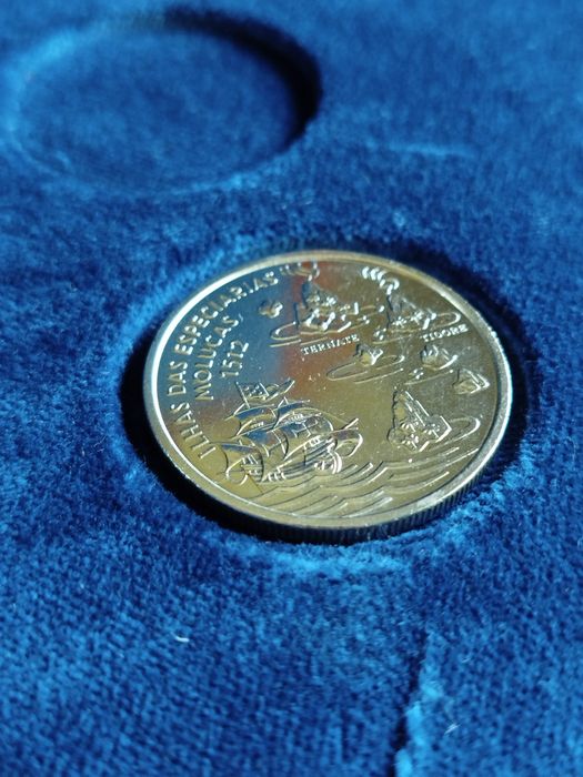 Moeda comemorativa de 200 Escudos- As Ilhas das Especiarias- Molucas