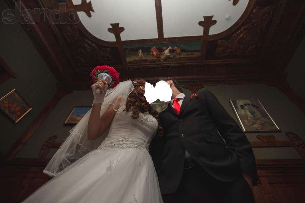 Продам красивое свадебное платье.